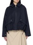 首图 - 点击放大 - LOEWE - Hooded Split Back Cotton Silk Parka
