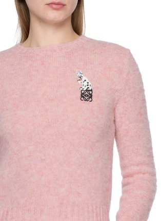  - LOEWE - X LOUIS WAIN 刺绣针织衫