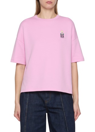 首图 - 点击放大 - LOEWE - X LOUIS WAIN 刺绣饰 T 恤