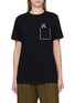 首图 - 点击放大 - LOEWE - Cat Embroidered Pocket T-shirt