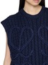  - LOEWE - Braided Anagram Knit Vest