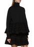正面 -点击放大 - ALAÏA - Long Sleeve Peplum Top