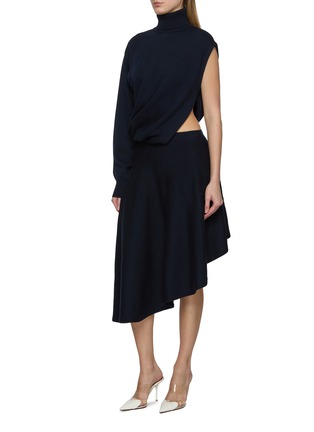 正面 -点击放大 - ALAÏA - 镂空剪裁连衣裙