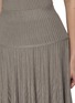  - ALAÏA - 罗纹针织中长半身裙