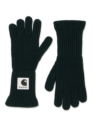 首图 - 点击放大 - SACAI - X Carhartt WIP Wool Blend Rib Knit Gloves