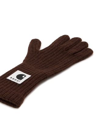 细节 - 点击放大 - SACAI - X Carhartt WIP Wool Blend Rib Knit Gloves