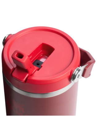 细节 –点击放大 - STANLEY - The Iceflow™ Flip Straw 2.0 Tumbler 30oz — Cranberry