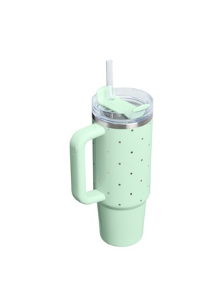细节 –点击放大 - STANLEY - The Quencher H2.0 Flowstate™ Tumbler 30oz — Peppermint Polka Dot