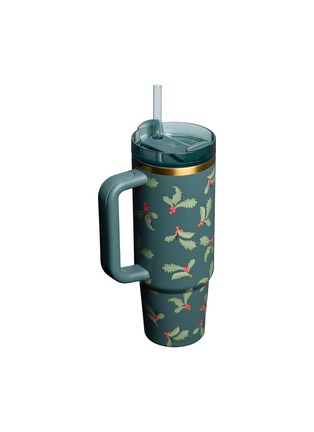 细节 –点击放大 - STANLEY - The Quencher H2.0 Flowstate™ Tumbler 30oz — Holiday Botanicals