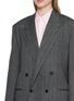  - BOWTE - Double Breasted Wool Herringbone Blazer