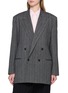首图 - 点击放大 - BOWTE - Double Breasted Wool Herringbone Blazer