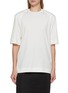 首图 - 点击放大 - BOWTE - Padded Shoulder Raglan Sleeve Cotton T-Shirt