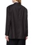 背面 - 点击放大 - BOWTE - Checkered Single Breasted Wool Cashmere Blazer