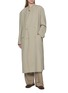 模特儿示范图 - 点击放大 - BOWTE - River Worsted Wool Robe Coat