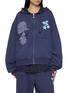 首图 - 点击放大 - GOODBAI - x Lane Crawford Bow Appliqué Printed Zip Up Jacket