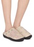 模特儿示范图 - 点击放大 - GOODBAI - x Lane Crawford Printed Slippers