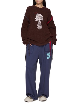 模特儿示范图 - 点击放大 - GOODBAI - x Lane Crawford Printed Sweatpants