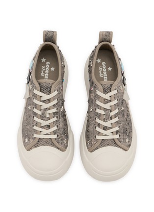 细节 - 点击放大 - GOODBAI - x Lane Crawford Embellished Womens Platform Sneakers