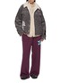 模特儿示范图 - 点击放大 - GOODBAI - x Lane Crawford Printed Corduroy Jacket