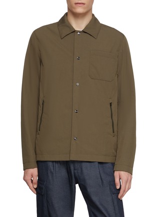 首图 - 点击放大 首图 - 点击放大 - HERNO - Crinkled Shirt Jacket