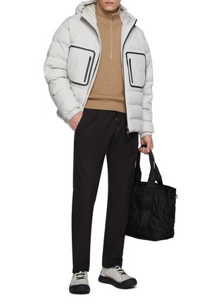 模特儿示范图 - 点击放大 - HERNO - Elasticated Drawstring Waist Pants
