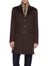 首图 - 点击放大 - HERNO - Detachable Quilted Bib Cashmere Coat
