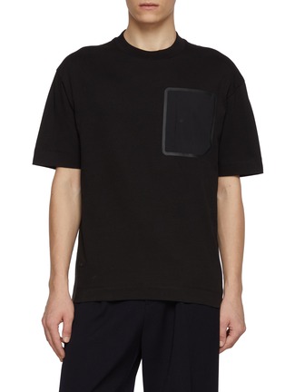 首图 - 点击放大 首图 - 点击放大 - HERNO - Crewneck Cotton Jersey T-Shirt