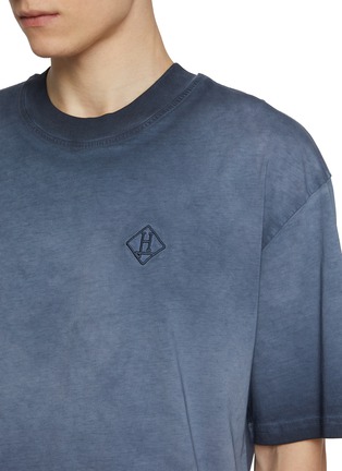  - HERNO - LOGO 刺绣纯棉 T 恤