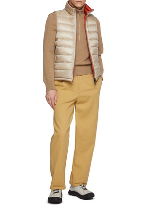 模特儿示范图 - 点击放大 - HERNO - Reversible Ultralight Puffer Vest