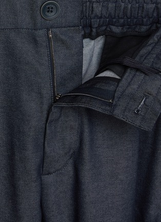  - HERNO - Dark Wash Denim Cargo Pants
