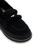 细节 - 点击放大 - UGG - X sacai Flat Platform Suede Shearling Loafers