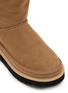 细节 - 点击放大 - UGG - X sacai Flat Thigh High Suede Shearling Boots