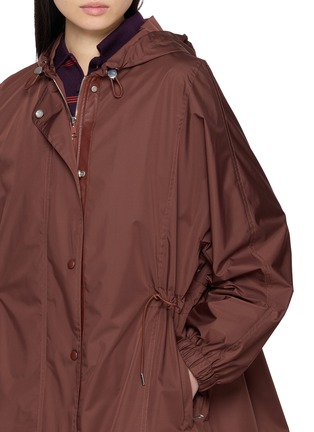  - YVES SALOMON - Hooded Zip Up Parka Coat