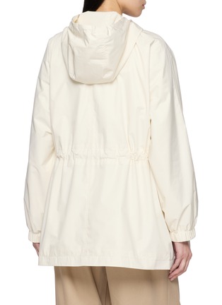 背面 - 点击放大 - YVES SALOMON - Hooded Zip Up Parka Coat