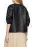 背面 - 点击放大 - YVES SALOMON - Balloon Sleeve Leather Top
