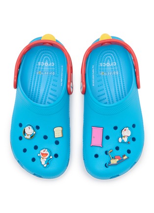 模特儿示范图 - 点击放大 - CROCS - X Doraemon Classic Kids' Clogs
