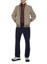 模特儿示范图 - 点击放大 - SOUTHCAPE - Zip Up Windbreaker Jacket