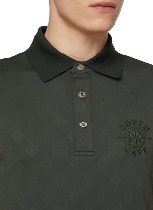  - SOUTHCAPE - Monogram Logo Quick Dry Polo Shirt