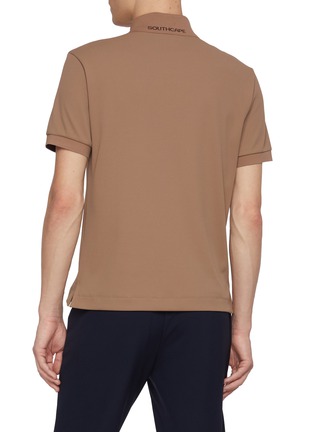 背面 - 点击放大 - SOUTHCAPE - Dinosaur Patch Breathable Quick Dry Polo Shirt