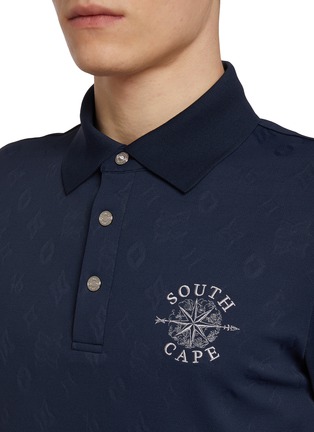  - SOUTHCAPE - Monogram Logo Quick Dry Polo Shirt