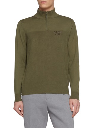 首图 - 点击放大 - SOUTHCAPE - Stand Collar Panel Top