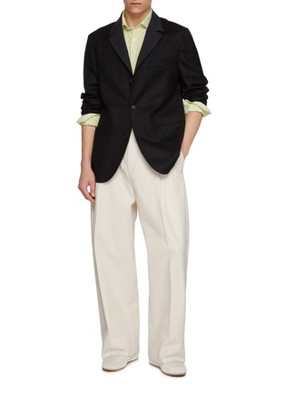 模特儿示范图 - 点击放大 - EQUIL - Single Breasted Wool Blazer