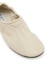 细节 - 点击放大 - ALAÏA - Flat Ballerina Leather Slippers