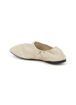  - ALAÏA - Flat Ballerina Leather Slippers