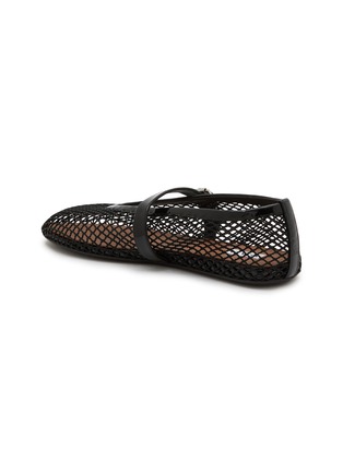  - ALAÏA - La Ballerine Patent Mesh Mary Jane Flats
