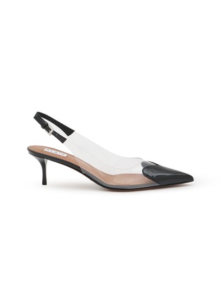 首图 - 点击放大 - ALAÏA - Le Coeur 55 Patent Leather PVC Slingback Pumps