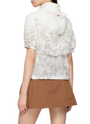 背面 - 点击放大 - SOUTHCAPE - 自然印花拉链夹克