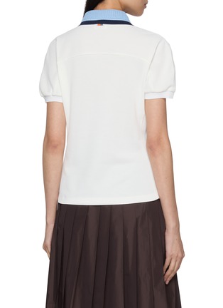 背面 - 点击放大 - SOUTHCAPE - 拼接领 POLO 衫