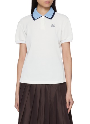 首图 - 点击放大 - SOUTHCAPE - 拼接领 POLO 衫