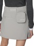  - SOUTHCAPE - Pocket Attached Pleated Mini Skirt